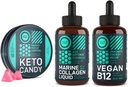 WILD FUEL Keto Gummies, Marine Collagen in Vegan B12 Wellness Bundele