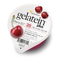GelaTein Plus Cherry: 20 gramov beljakovin. Idealno za bistre tekoče diete. Odličen prigrizek. (paket 36)