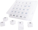 30 Day tablete Organizator, Prenosne tablete Stisnite na odprto, velik enkrat na dan za potovanje, Mesečno za vitamine, Medicina, Dopolnila (Clear)