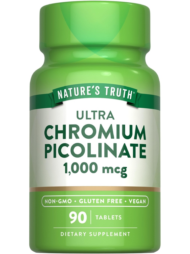 Resnica narave Ultra Chromium Pikolinat 1000mcg 