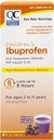 Izbira kakovosti za otroke Ibuprofen 100 mg peroralna suspenzija, bolečina/zmanjševalec toplote, aroma grozdja 4 FL OZ