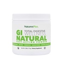 Natures Plus GI Natural Drink Powder - 6.14 Ounce, Vegetarian Powder - prehranski dodatek za skupno prebavno Wellness - Probiotiki, Prebiotiki, Encimi - Gluten-free - 30 Servinges