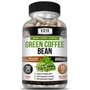 Kaya Naturals Zelena kava fižol ekstrakt - Ne-GMO, Gluten-free dodatek (30 Count (Pack of 1)