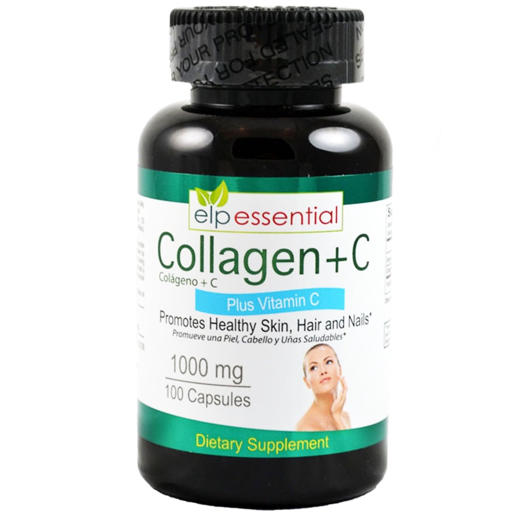Kolagen + C tip Kolagen Plus Vitamin C, 100 kapsul 1000mg