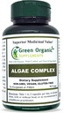 Alge, Fucoidan, Modra Zelena Alge, Kelp, Bladderwrack, Klorella, Spirulina, Irish Moss, Dulse, 90 VCaps, High Absorbable, Non-GMO, Gluten-free (Single)