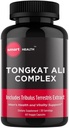 Tongkat Ali - Men's Health & Vitality Supplement - 800mg Tongkat Ali + 200mg Tribulus Terrestris - Podpora učinkovitosti - Gluten Free, Vegan & Non-GMO - 60 kapsul - 30 Služabnikov