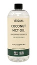 Verdana Food Rate MCT Oil 32 oz – za Keto Coffee, Nearomatizirano naravno olje puljenje Mouthwash & Masaža - 100% Kokos Derivated Fractionated Oil – Srednje verige Trigliceridi C8 C10 –Non-GMO, Košir