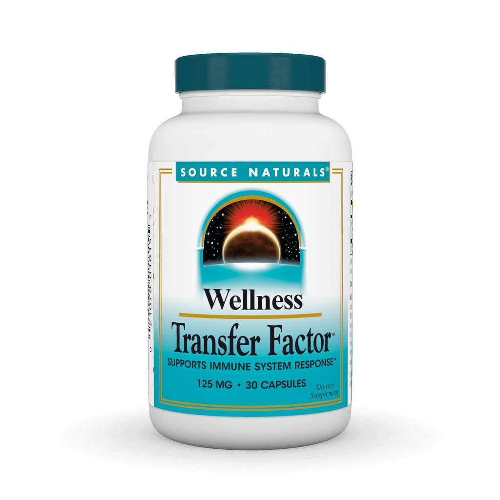 Vir Naravni faktor prenosa Wellness, podpira odziv imunskega sistema * 125 mg - 30 kapsul