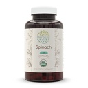 HerbEra Spinach 120 kapsul, 500 mg, USDA organska spinača (Spinacia oleracea) posušen list (120 kapsul)
