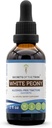 Skrivnosti tekočega ekstrakta Tribe White Peony brez alkohola, bela peonija (Paeonia Lactiflora) Tinktura dodatek (2 FL OZ)
