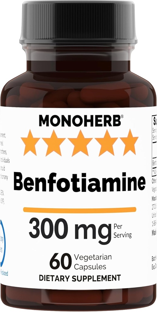 Benfotiamin 300 mg - 60 Veg kapsul