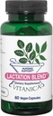 Vitanica Dojenje Mešanica, Dojenje Dopolnilo, Dojenje Podpora Povečaj oskrbo z mlekom in pretok, Organic Fennel, Milk Thistle, Fenugreek Seme in več, Non-GMO, Vegan, 60 kapsul