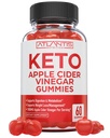 Atlantis Nutrition Keto ACV Gumiji za hujšanje - Apple Cider Vinegar Gumies Oblikovan za podporo Napredno hujšanje, Prebava, Detox & Čiščenje, Izdelano s 1000MG ACV na Serving - 60 Count