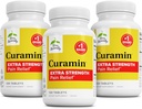 Terry seveda kuramin ekstra moč - Curcumin & Boswellia za zdravo kroženje podpora - Kurkuma dodatek za podporo sklepov, mišice zdravje & endorfin proizvodnja - 120 tablet (Pack od 3)