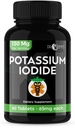Tablete kalijeve jodide - 1- Pack 130 mg obroki skupaj 60 tablet- Dr Emys tablete kalijeve jodide