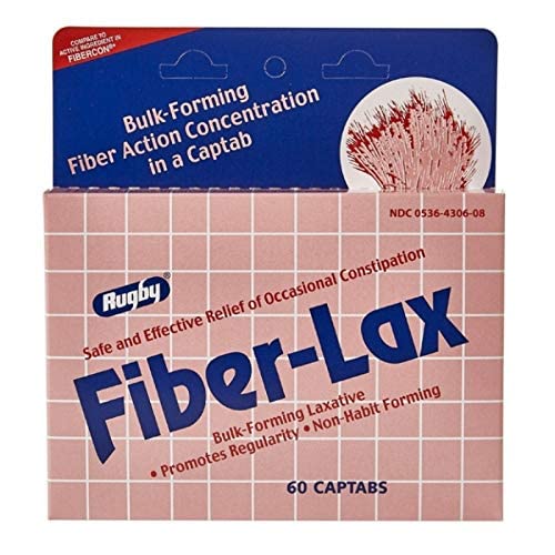 Rugby Fiber- Lax Polikarbo 500 Mg tablete 60 Ea