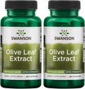 Swanson Olive Leaf Extract kapsule z 20% Oleuropein - (60 kapsul, 750 mg vsak) 2 pakiranji