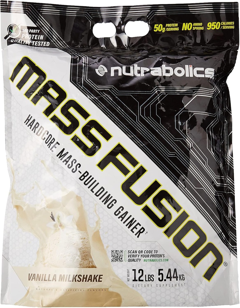 Množična fuzija nutrabolic (Vanilja, 12 Ib (29 strežb))