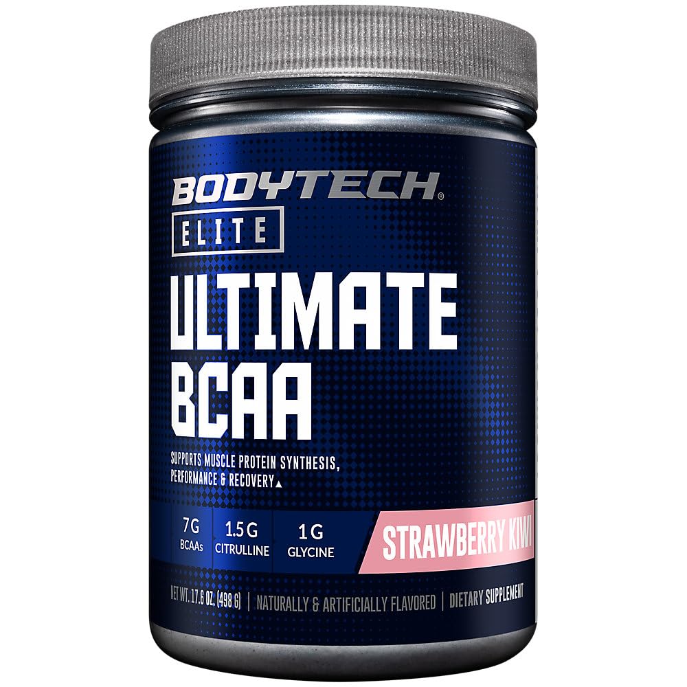 Ultimate BCAA a" Podpira sintezo, zmogljivost in recovery a" Jagodni Kiwi (17,6 oz.30 Servis)