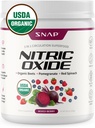 Snap dodatki USDA organska pesa koren prahu, 3-v-1 dušikov oksid dopolnilo, podpora zdravo krvni tlak in krvni obtok, 250g (mešana Berry)