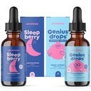 RadostPomladni SleepBerry Liquid Melatonin in Genius kapljice Smartberry Vanilla za otroke