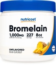 Nutricost Bromelain prašek 8 OZ - ne-GMO, vegetarijanec, brez glutena