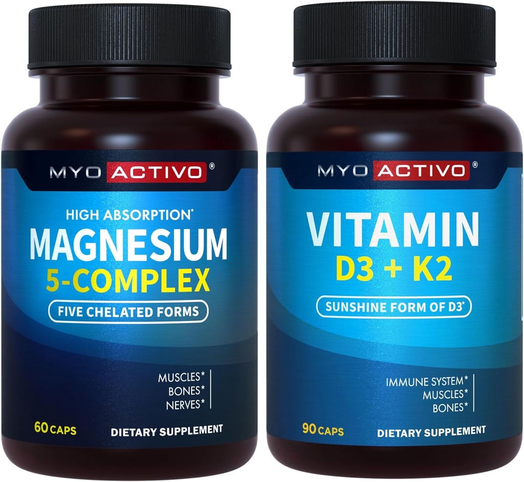 5-v-1 magnezijev kompleks in vitamin D3 K2