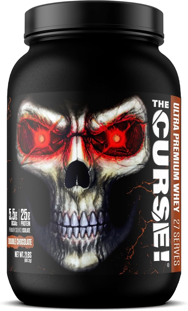 JNX SPORTI Prekletstvo! Ultra Premium Whey Protein Powder Dvojna čokolada 2lb 