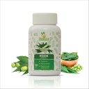 Sodobni Ayurvedski center Organic Neem 120 Kapsule podpira Acne Control, Antioksidant zaščito, Zdrava & Glowing Skin Pure Neem (Azadirachta Indica) Dodatek za naravno Wellness
