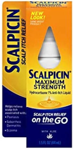 Skalpicin Skalp Srbečica Relief, 1,5 fl Oz. Največja moč