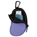 Neoprene Asthma Inhaler Imetnik, Zaščitna Portable Travel Handy Holster, Lahek primer za nošenje z karabinerjem Clip in Mesh Pocket v notranjosti, Inhaler ni vključen (samo zadeva) (Violet)