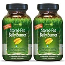 Irwin Naturals Stored-Fat Belly Burner - 72 Tekoči soft-Gels, Pack of 2 - pomaga podporo Razčlenitev skladiščenih maščob - 48 Skupaj serviranja
