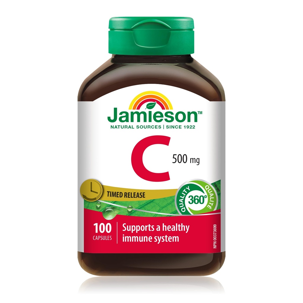 Jamieson Vitamin C 500 mg kapsula s časovnim sproščanjem