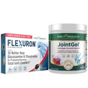 Produkti čistosti Flexuron Joint Formula + Joint Gel Flexuron (Krill Oil, Hyaluronska kislina z nizko molekulsko maso, astaksantin) - Joint Gel Berry Powder (bioaktivni kolagen peptidi + MSM)