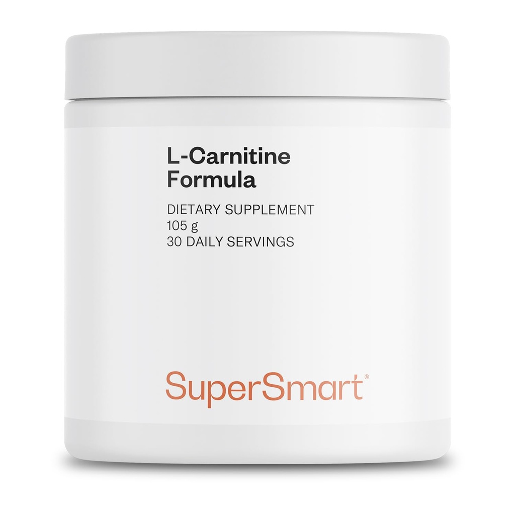 Superpametna - L-karnitinska formula (naravna limonska aroma) - 2-v-1 z acetilnim L-karnitinom in L-karnitin tartratom v prahu - Aminokisline Complex Supplement 