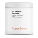 Superpametna - L-karnitinska formula (naravna limonska aroma) - 2-v-1 z acetilnim L-karnitinom in L-karnitin tartratom v prahu - Aminokisline Complex Supplement 