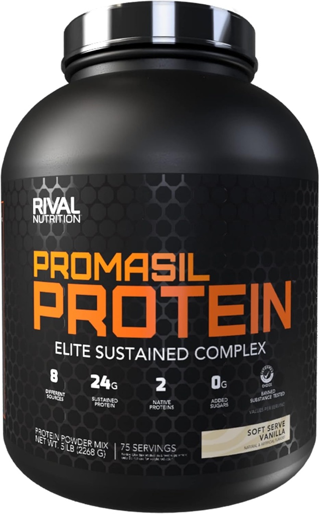 Rival Nutrition Promasil Protein - Soft Serve Vanilla, 5 kg.