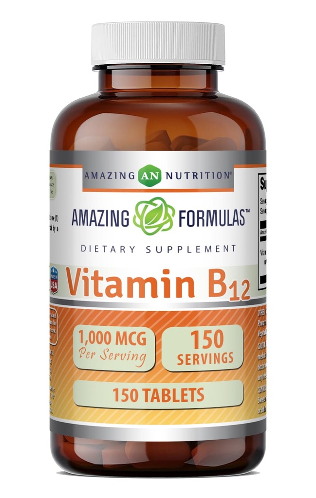 Neverjetne formule Vitamin B12 dodatek 