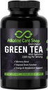 Alkalna nega - zeleni čaj z izvlečkom Spirulina 1500mg - visoka absorpcija Ultra močan zeleni čaj dodatek s Spirulina - zeleni čaj za energijo in presnovo podporne kapsule - 120 kapsul