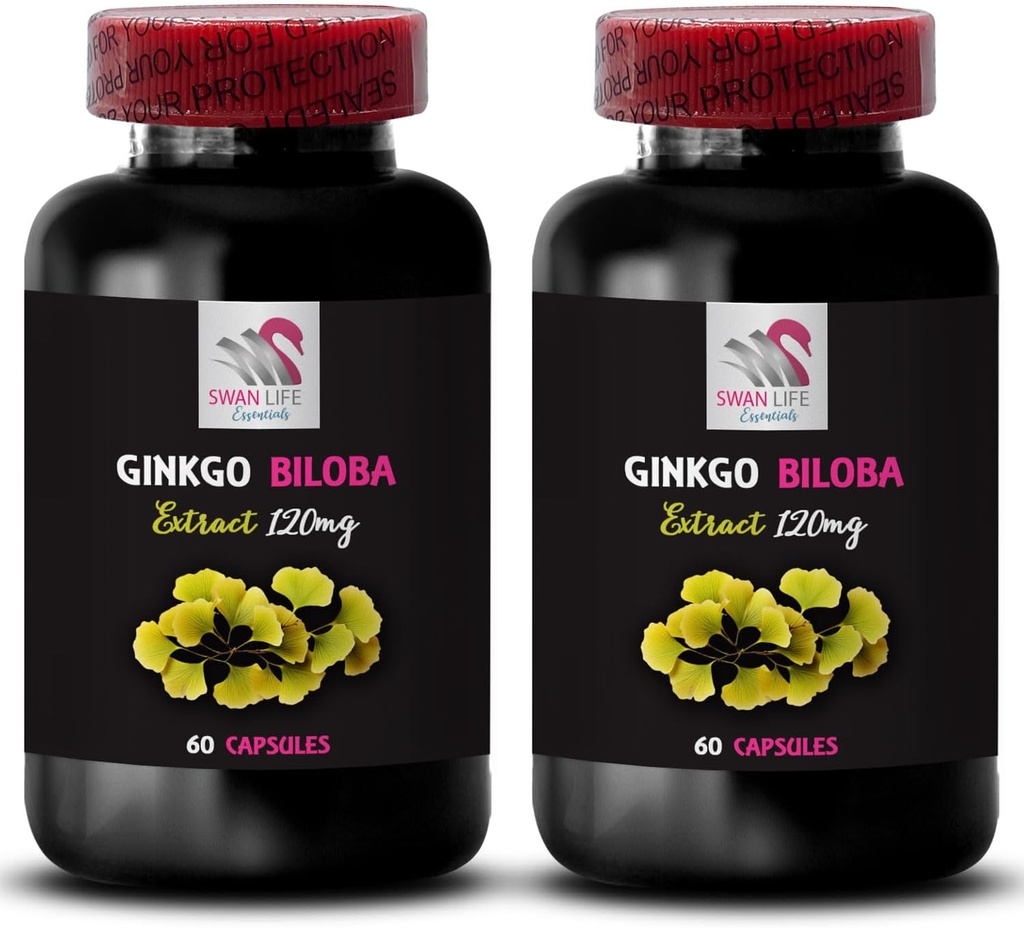Ginkgo biloba antioksidant Prednosti - Ginkgo BILOBA Extract - Natural Extract Podpora, Ginkgo biloba antioksidant Lastnosti, Zeliščni antioksidant Podpora, Ginkgo biloba Extract kapsule 2 steklenica 120 caps