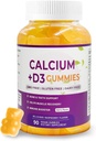 Kalcij Magnezij Cinkov dodatek Gumiji D3-90 Tablete na steklenico (Calcij 500mg - Magnezij 200mg - Cink 10mg - Plus Vitamin - na obrok 2 tableti) Vegan Berry Flavor