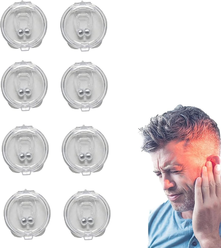 Tinitus Olajšaj napravo - 2 Par Tinitus uho Cuff komplet - Stop uho zvonjenje