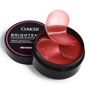 Kofein pod očesnimi maskami, 60 Pcs svetleče oči obliži za temne kroge in Puffiness s hialuronsko kislino, zmanjšanje temnih krogov oči gel Pad