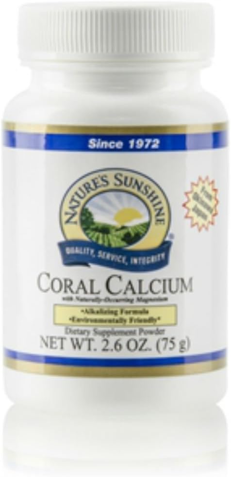 Narava Sunshine Coral Calcium, 75 Grams 