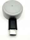 Mosquito Bug Bite Relief Heat Gumb - Best Thing for Srbečica in Stanovanje z MOGIZIN - Napajane z USB-C pametnimi telefoni (Android ali iPhone 15), USB-C tablete in polnilne kable
