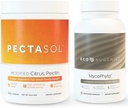 EcoNugetics Ultimate Immune System Support Pack - PectaSol- C Prilagojeno Citrus Pectin- 454 Grams & MycoPhyto Zdravje gob - 60 kapsul