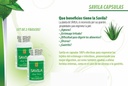 Nutrisalud Izdelki Kapsulas de Savila, Aloe Vera Kapsule 500mg. Garnitura de 2 frascos 100 kapsulas CADA uno.Efektivo Kontra ulceras,agruras,mala digestion,Colitis,estreñimiento. Dura mas de 3 Meses.