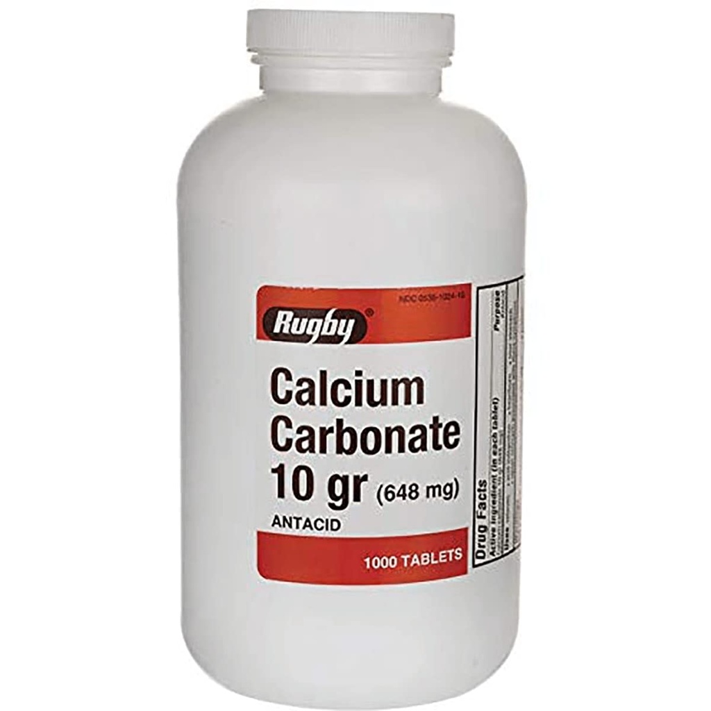 Kalcijev karbonat 10 gr (648 mg) - Antacid - 1000 tablet
