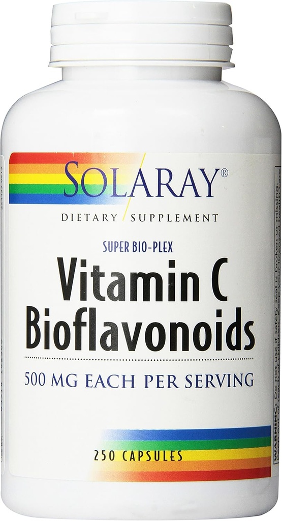 Solaray C Super Bio-plex dodatek, 250 Count