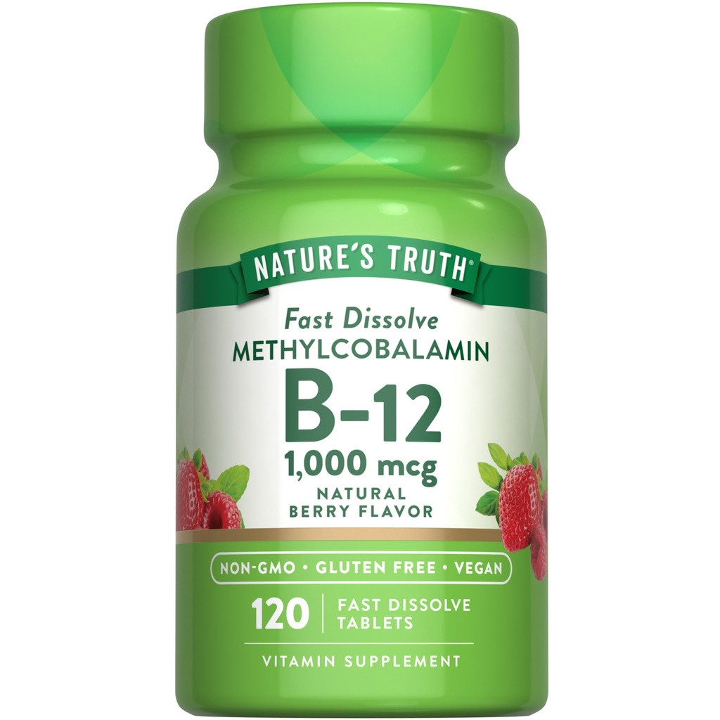Resnica narave B12 Vitamin Podjezične tablete 
